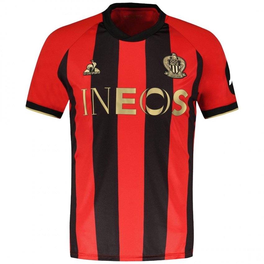 Niño Camiseta Vincenzo Arfuso #0 Rojo Negro 1ª Equipación 2024/25 La Camisa México