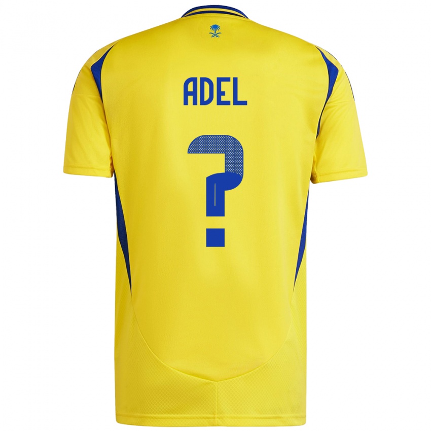 Niño Camiseta Aida Adel #0 Amarillo Azul 1ª Equipación 2024/25 La Camisa México