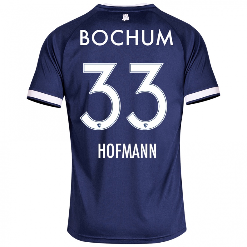 Niño Camiseta Philipp Hofmann #33 Azul Oscuro 1ª Equipación 2024/25 La Camisa México