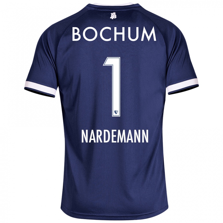 Niño Camiseta Kari Närdemann #1 Azul Oscuro 1ª Equipación 2024/25 La Camisa México