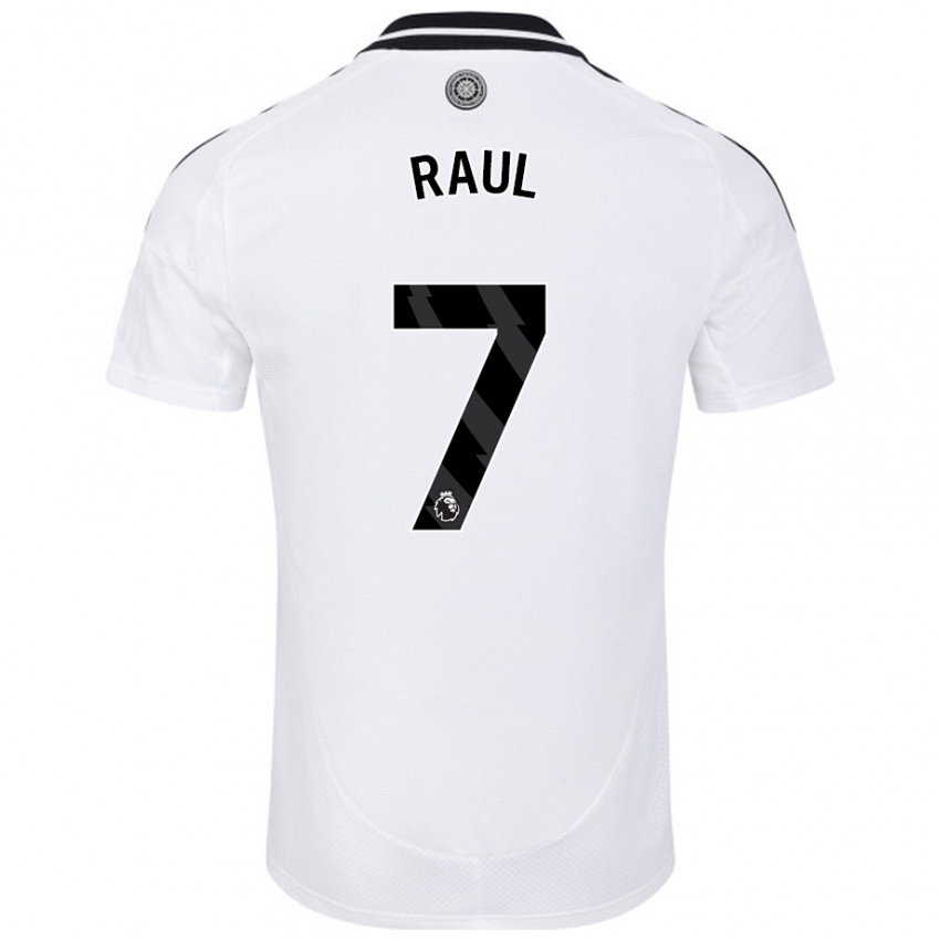 Niño Camiseta Raúl Jiménez #7 Blanco 1ª Equipación 2024/25 La Camisa México