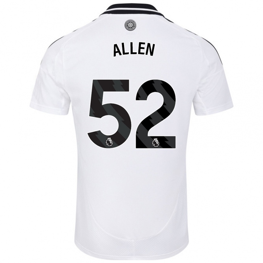 Niño Camiseta Michael Allen #52 Blanco 1ª Equipación 2024/25 La Camisa México