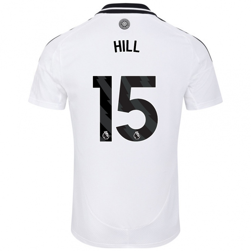 Niño Camiseta Anisha Hill #15 Blanco 1ª Equipación 2024/25 La Camisa México