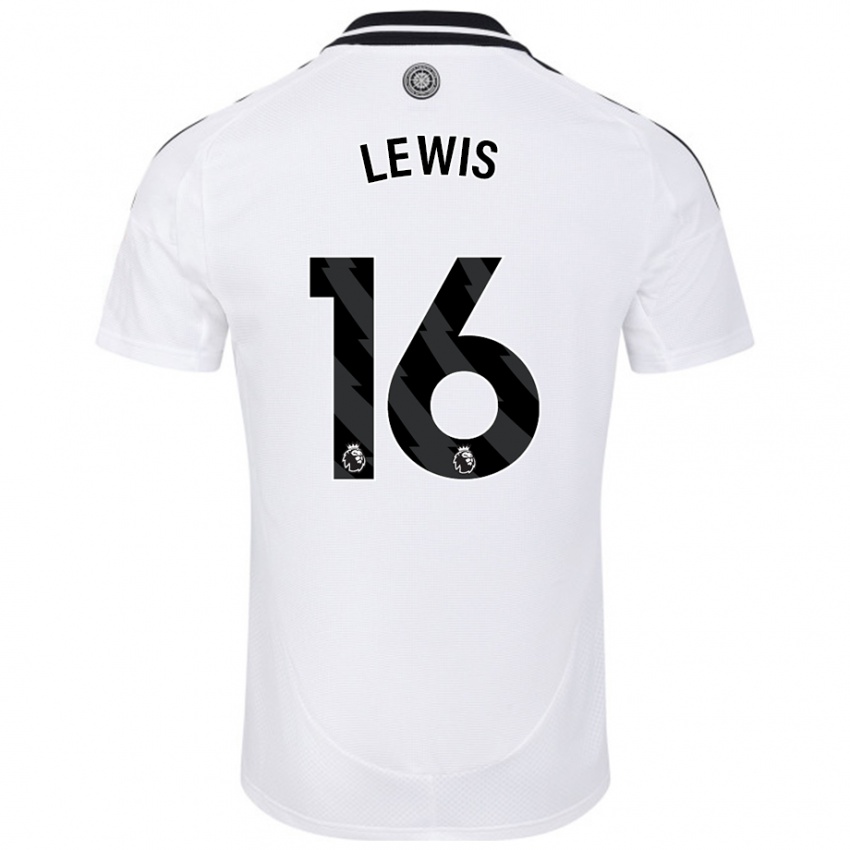 Niño Camiseta Milla Lewis #16 Blanco 1ª Equipación 2024/25 La Camisa México