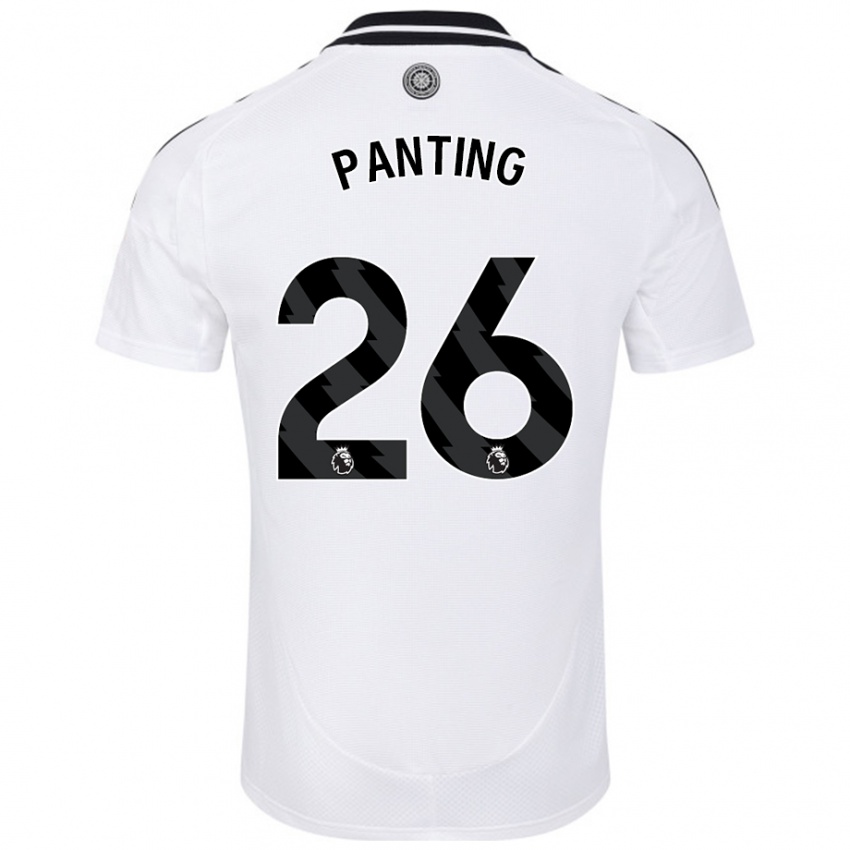 Niño Camiseta Rachel Panting #26 Blanco 1ª Equipación 2024/25 La Camisa México