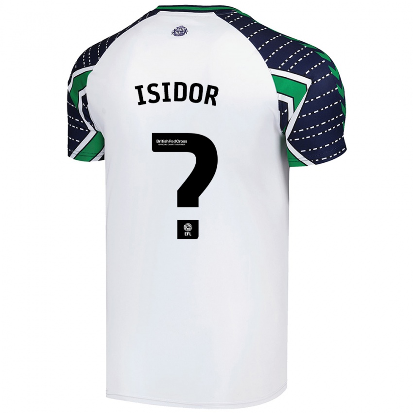 Niño Camiseta Wilson Isidor #0 Blanco 2ª Equipación 2024/25 La Camisa México