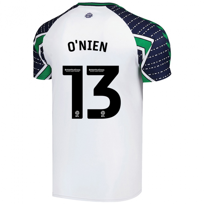 Niño Camiseta Luke O'nien #13 Blanco 2ª Equipación 2024/25 La Camisa México