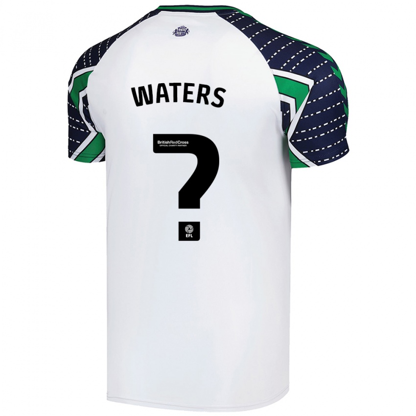 Niño Camiseta Jake Waters #0 Blanco 2ª Equipación 2024/25 La Camisa México