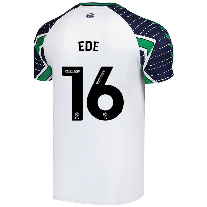 Niño Camiseta Grace Ede #16 Blanco 2ª Equipación 2024/25 La Camisa México