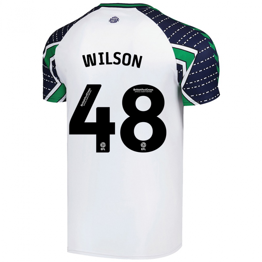 Niño Camiseta Callum Wilson #48 Blanco 2ª Equipación 2024/25 La Camisa México