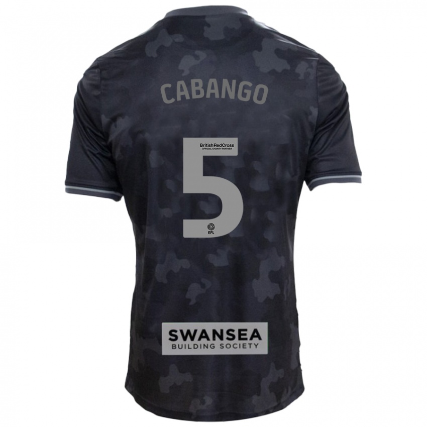 Niño Camiseta Ben Cabango #5 Negro 2ª Equipación 2024/25 La Camisa México