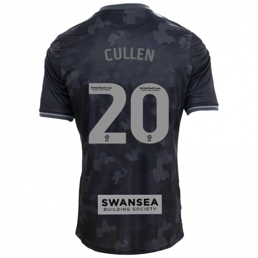 Niño Camiseta Liam Cullen #20 Negro 2ª Equipación 2024/25 La Camisa México