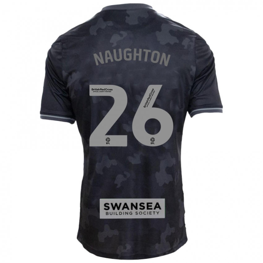 Niño Camiseta Kyle Naughton #26 Negro 2ª Equipación 2024/25 La Camisa México