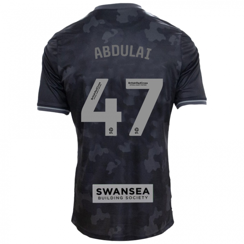 Niño Camiseta Azeem Abdulai #47 Negro 2ª Equipación 2024/25 La Camisa México