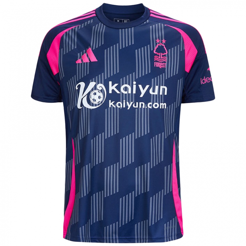 Niño Camiseta Kate Longhurst #12 Azul Real Rosa 2ª Equipación 2024/25 La Camisa México