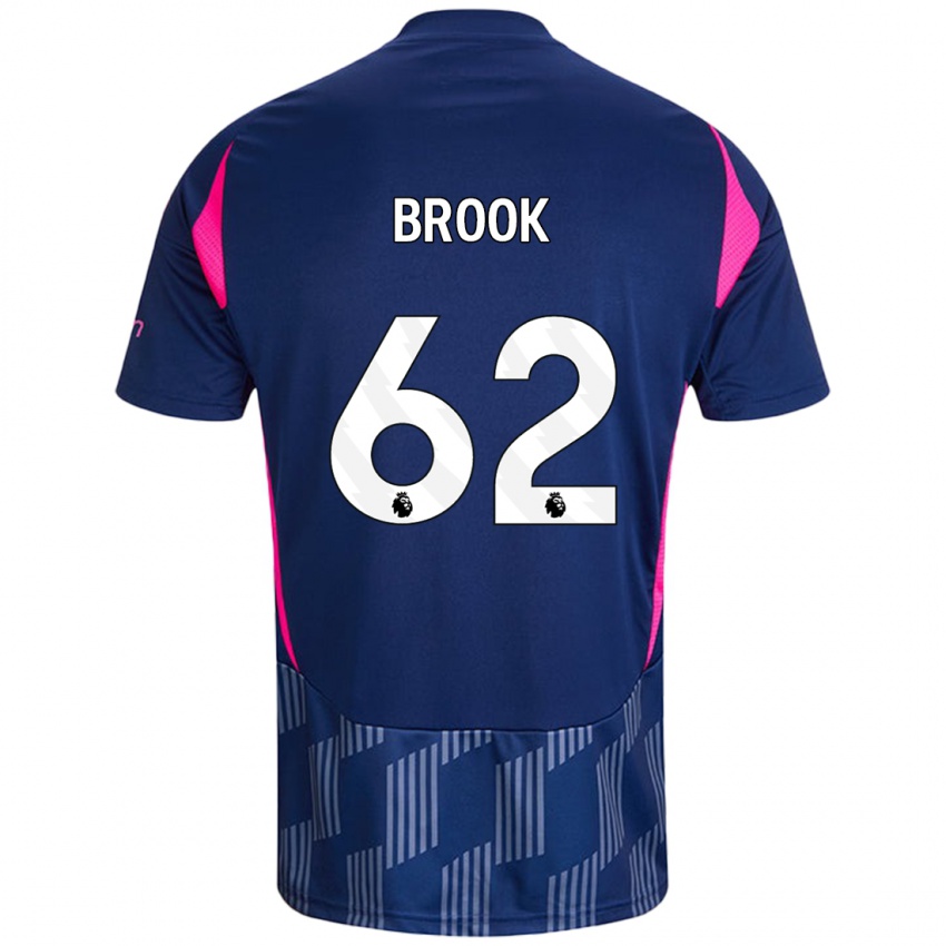 Niño Camiseta Will Brook #62 Azul Real Rosa 2ª Equipación 2024/25 La Camisa México