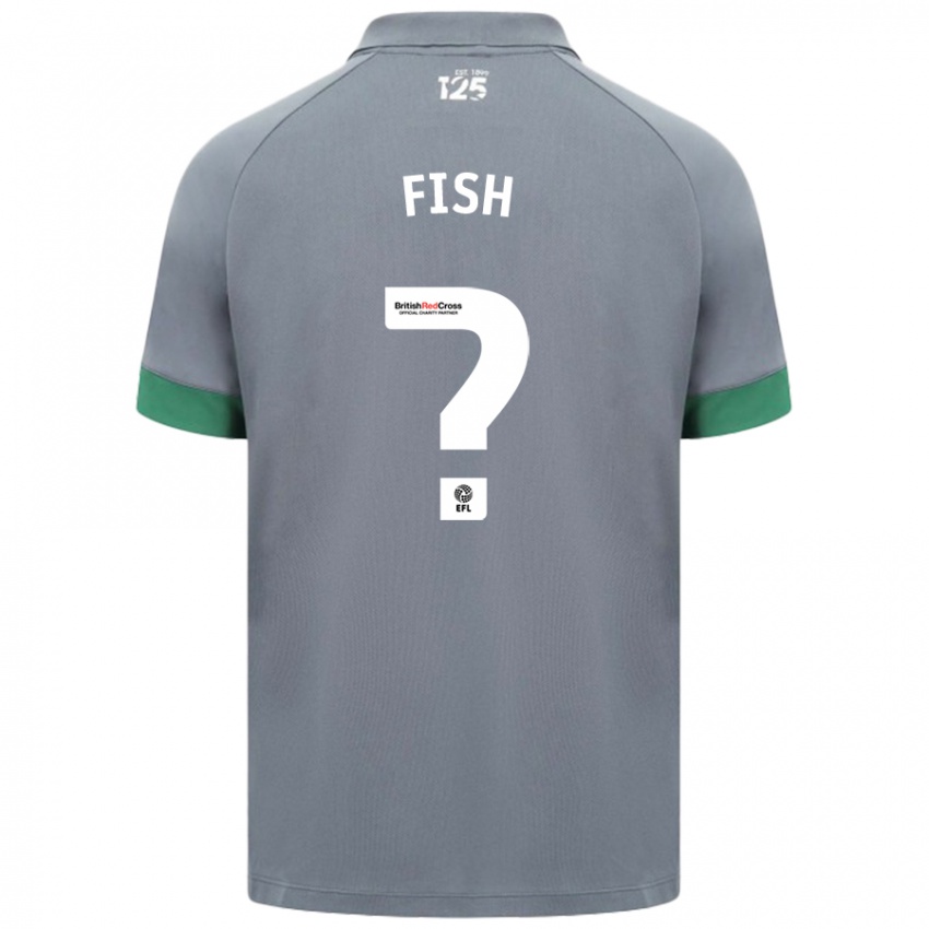 Niño Camiseta Will Fish #0 Gris Oscuro 2ª Equipación 2024/25 La Camisa México