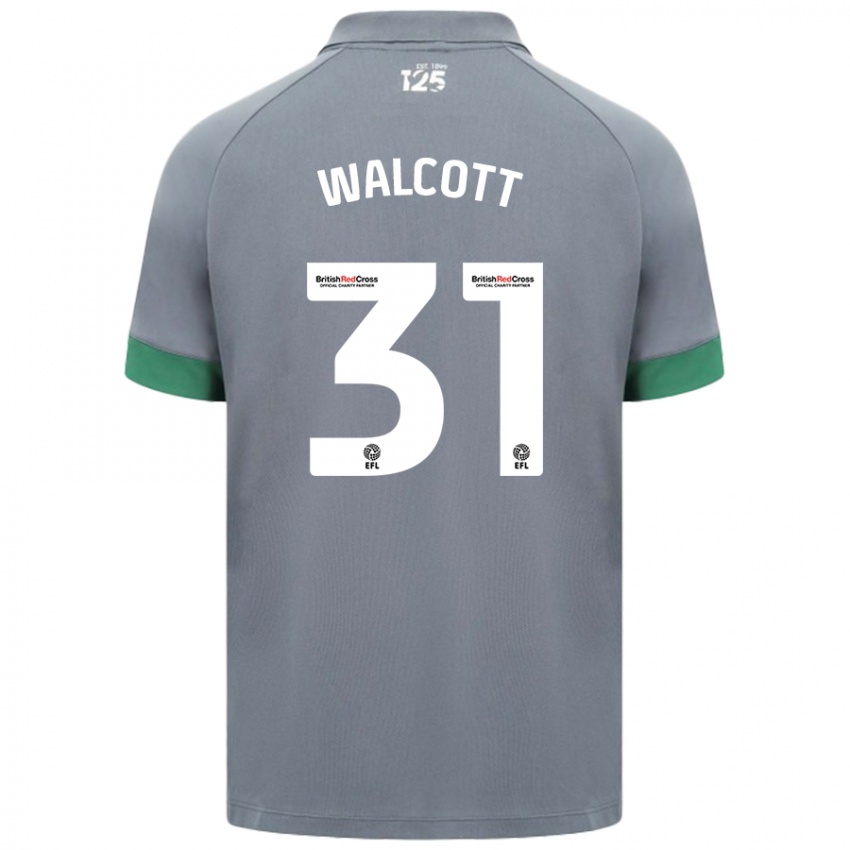 Niño Camiseta Malachi Fagan Walcott #31 Gris Oscuro 2ª Equipación 2024/25 La Camisa México