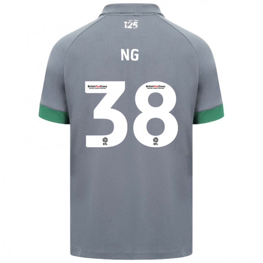 Niño Camiseta Perry Ng #38 Gris Oscuro 2ª Equipación 2024/25 La Camisa México