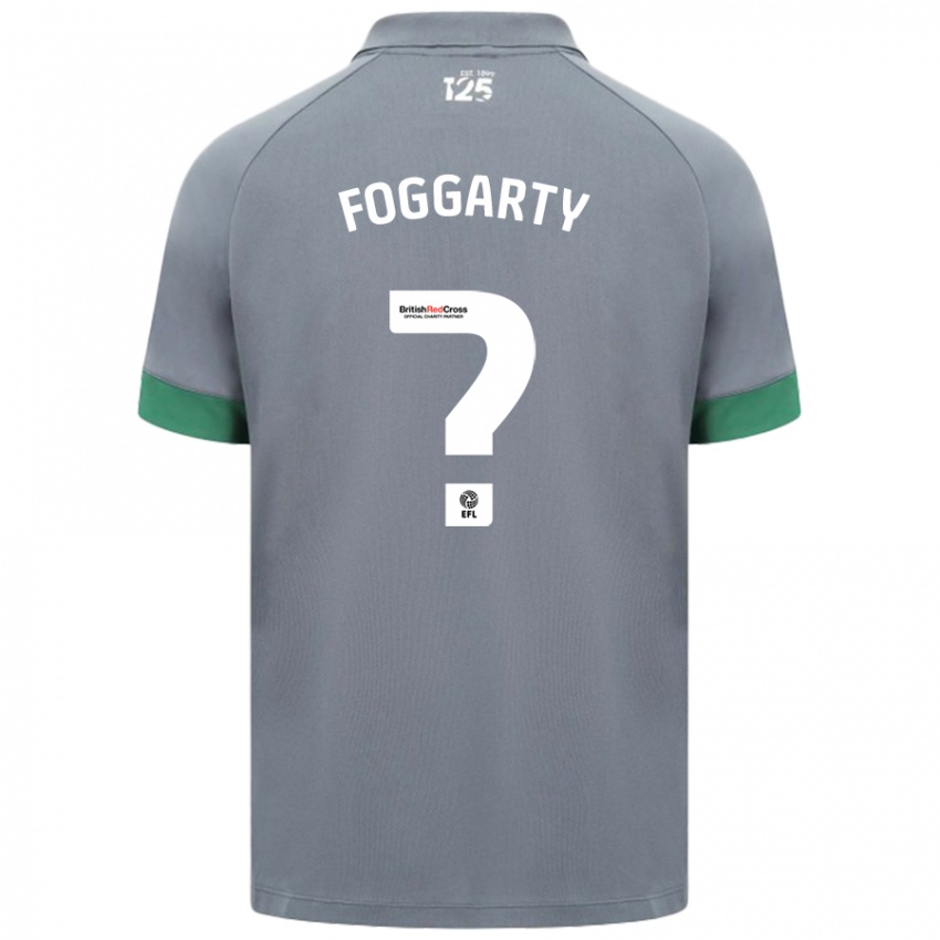 Niño Camiseta Corey Foggarty #0 Gris Oscuro 2ª Equipación 2024/25 La Camisa México