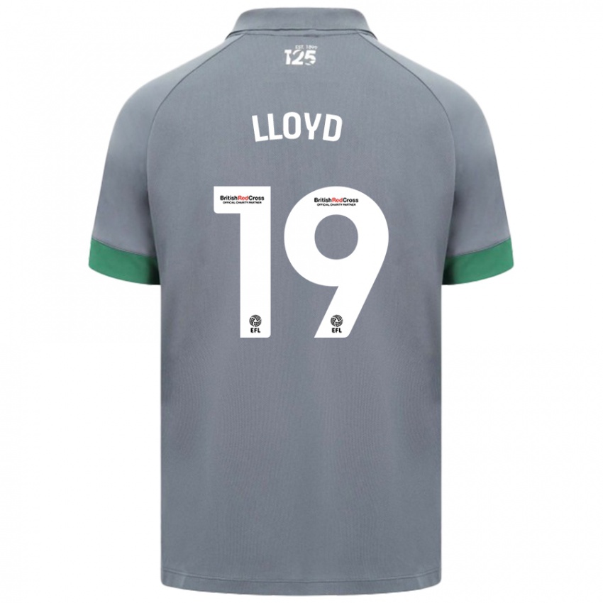 Niño Camiseta Madison Lloyd #19 Gris Oscuro 2ª Equipación 2024/25 La Camisa México