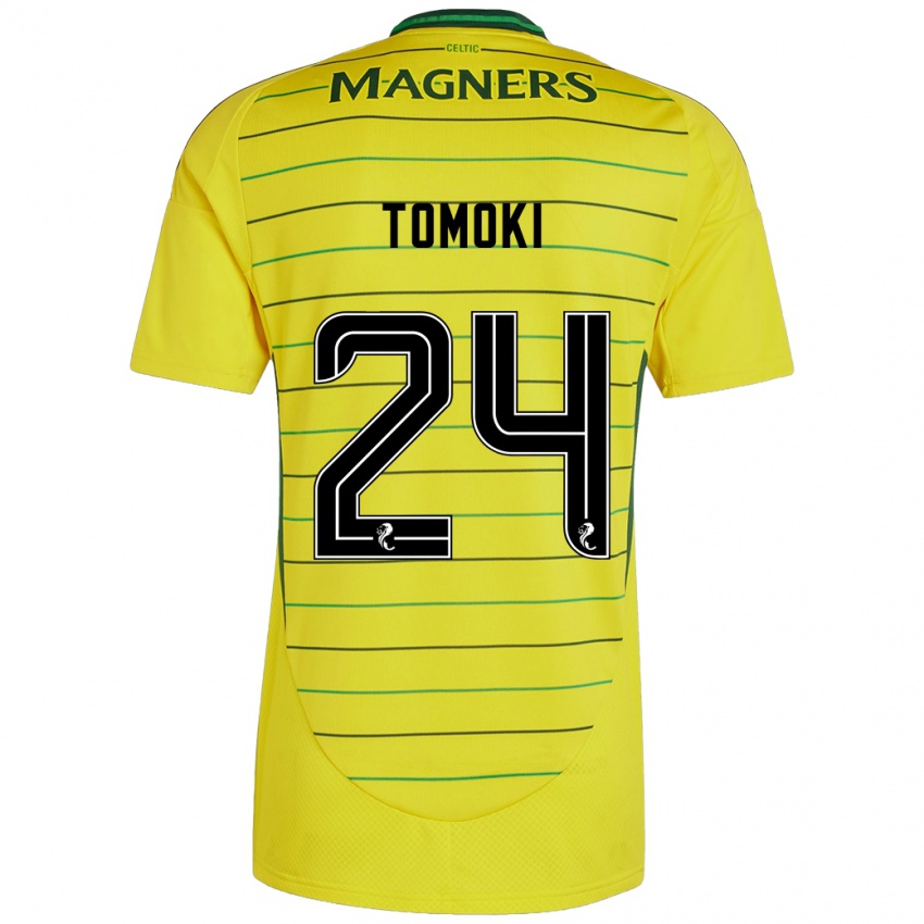 Niño Camiseta Tomoki Iwata #24 Amarillo 2ª Equipación 2024/25 La Camisa México