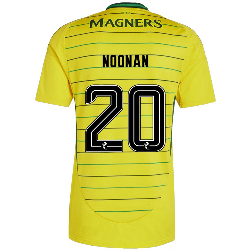 Niño Camiseta Saoirse Noonan #20 Amarillo 2ª Equipación 2024/25 La Camisa México