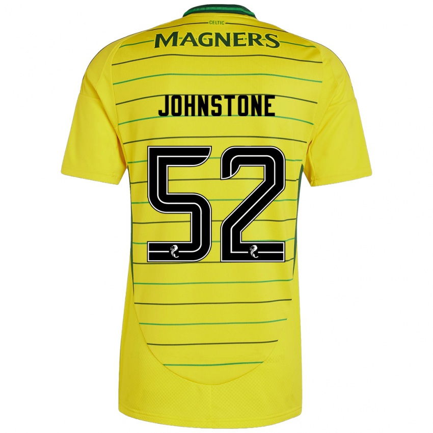 Niño Camiseta Rachael Johnstone #52 Amarillo 2ª Equipación 2024/25 La Camisa México