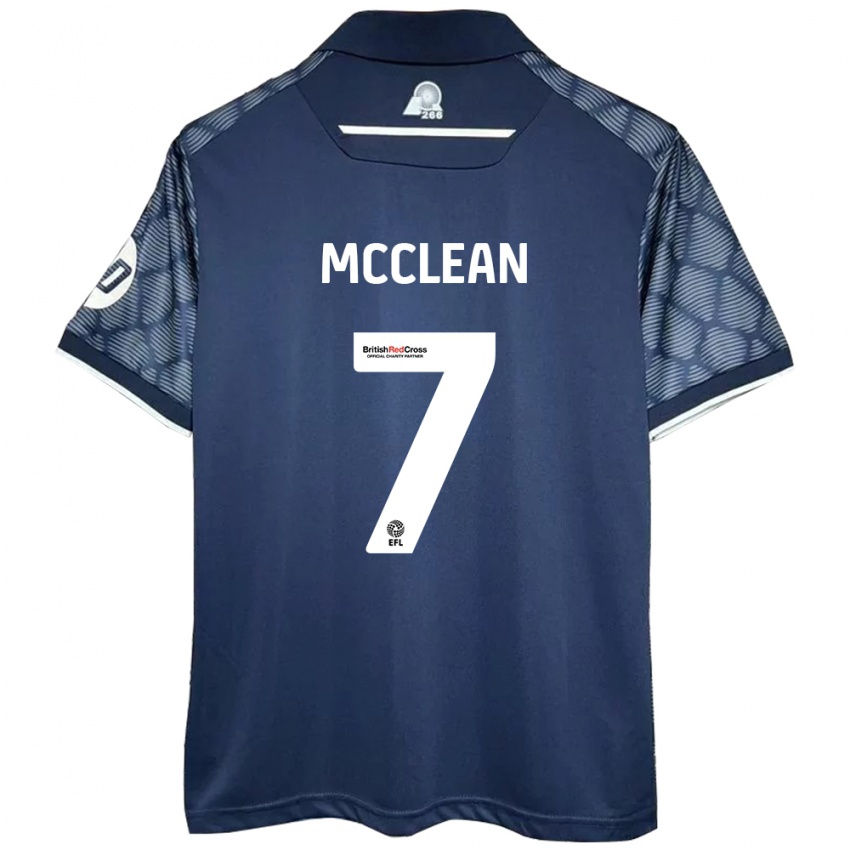 Niño Camiseta James Mcclean #7 Negro 2ª Equipación 2024/25 La Camisa México