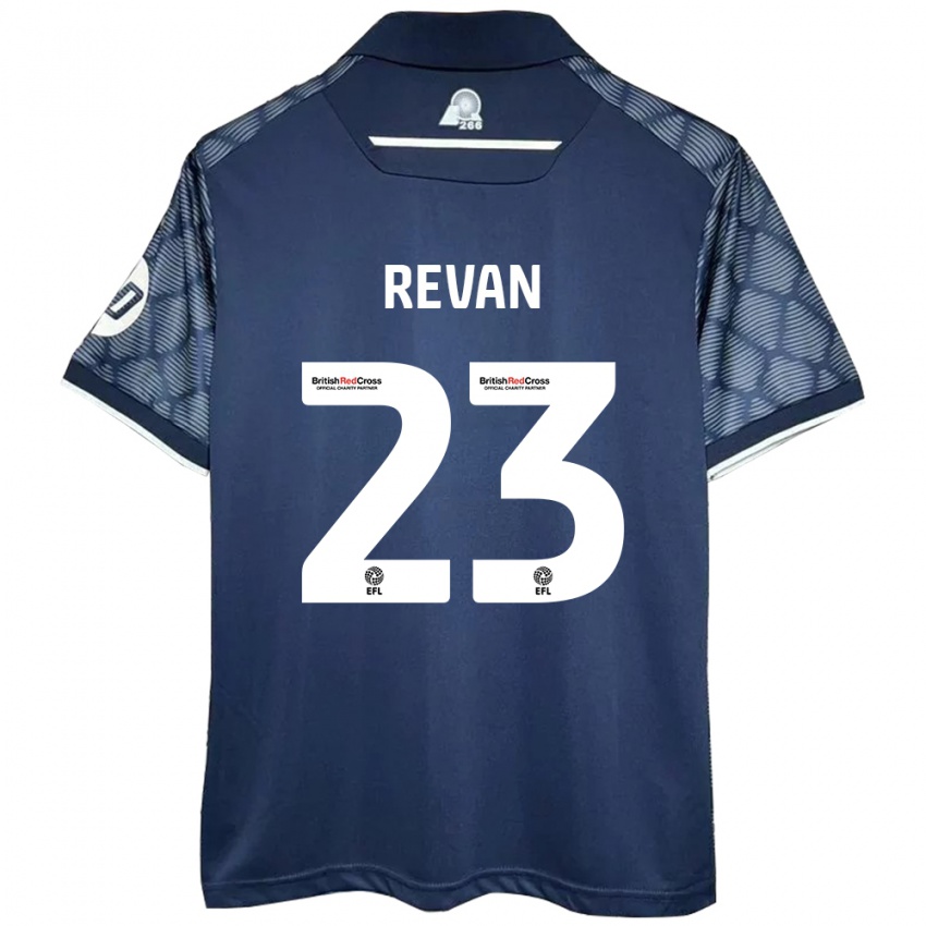 Niño Camiseta Sebastian Revan #23 Negro 2ª Equipación 2024/25 La Camisa México