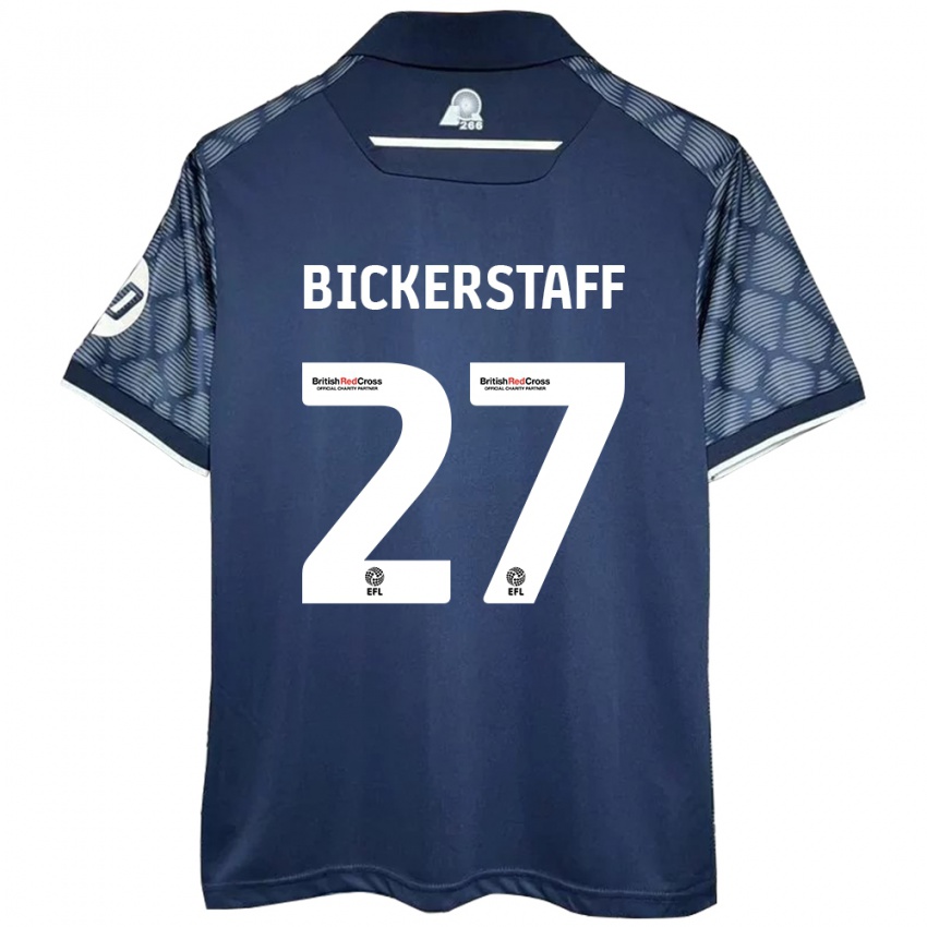 Niño Camiseta Jake Bickerstaff #27 Negro 2ª Equipación 2024/25 La Camisa México