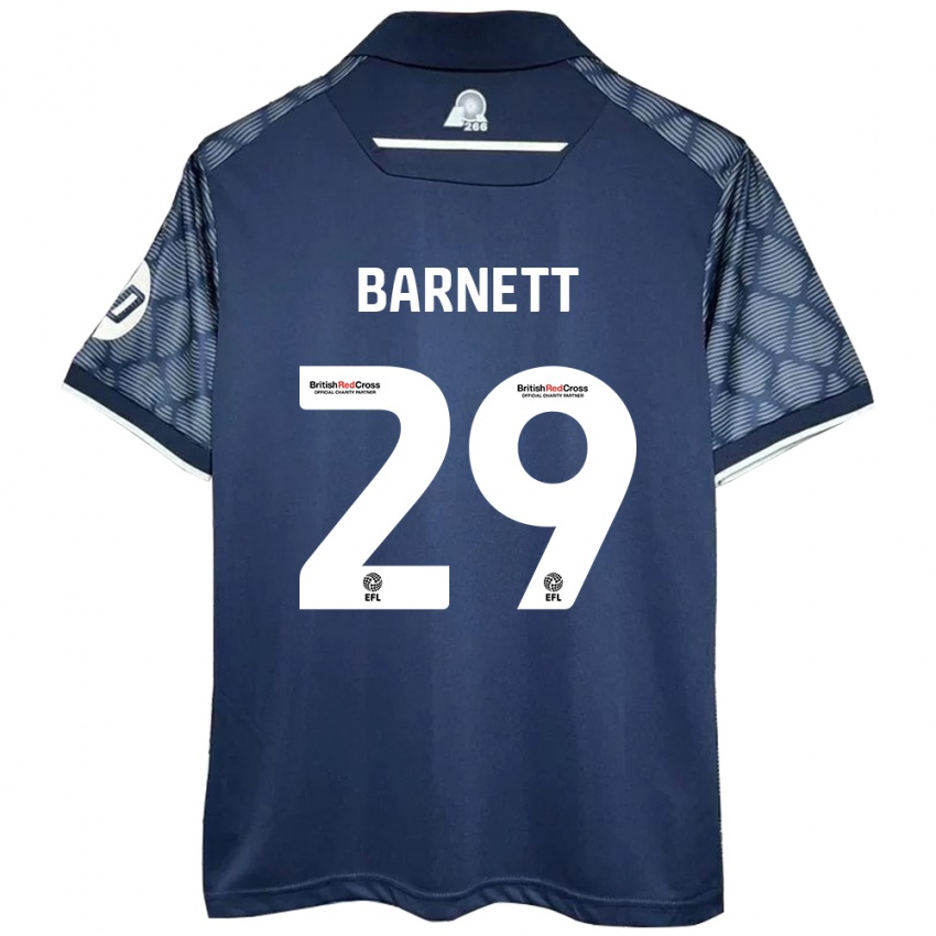 Niño Camiseta Ryan Barnett #29 Negro 2ª Equipación 2024/25 La Camisa México