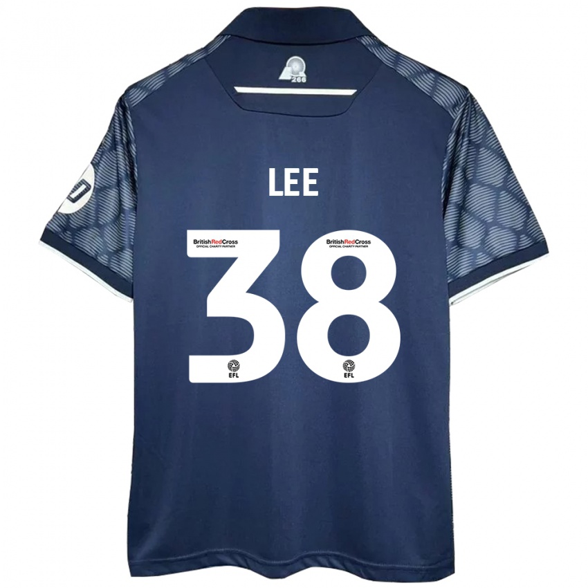 Niño Camiseta Elliot Lee #38 Negro 2ª Equipación 2024/25 La Camisa México