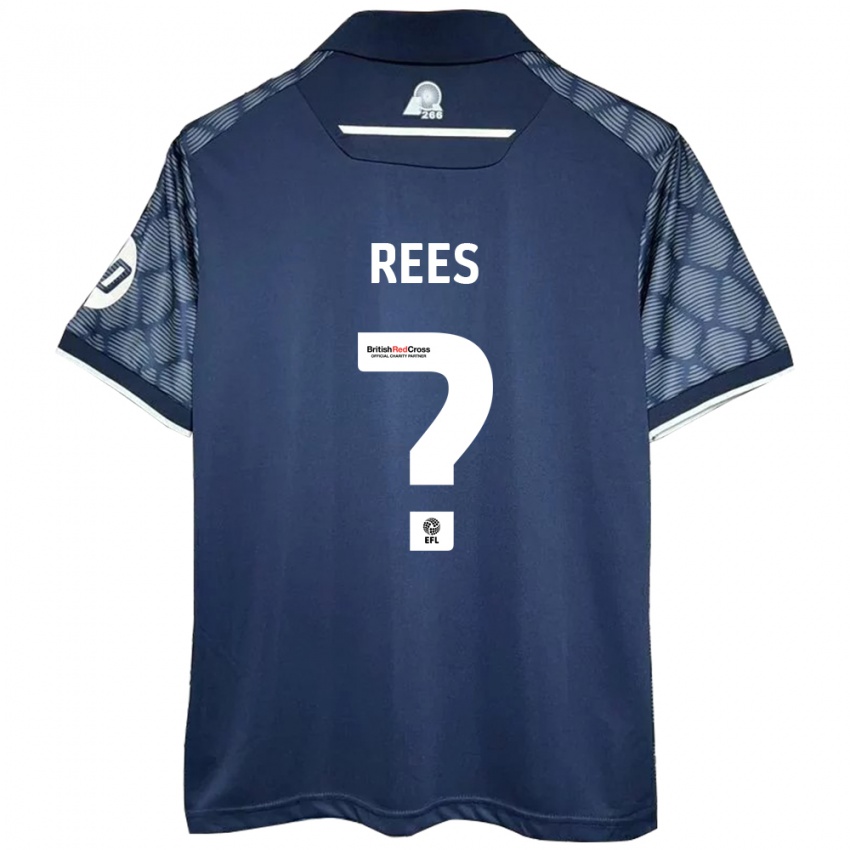 Niño Camiseta Joe Rees #0 Negro 2ª Equipación 2024/25 La Camisa México