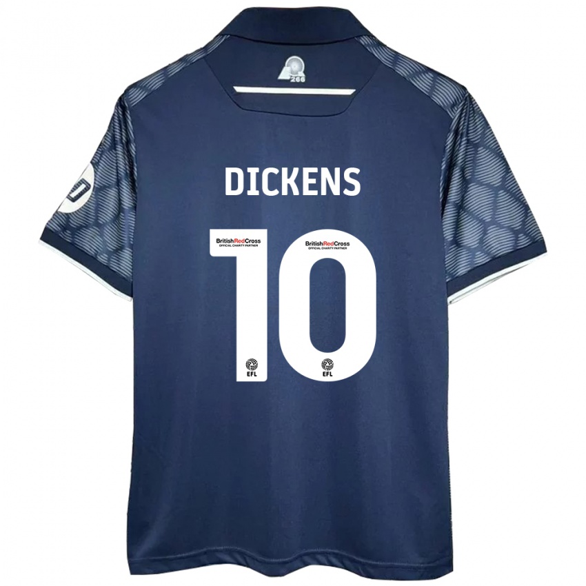 Niño Camiseta Tj Dickens #10 Negro 2ª Equipación 2024/25 La Camisa México