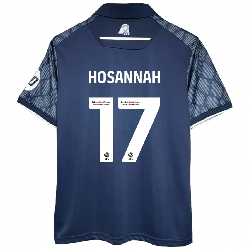 Niño Camiseta Bryce Hosannah #17 Negro 2ª Equipación 2024/25 La Camisa México