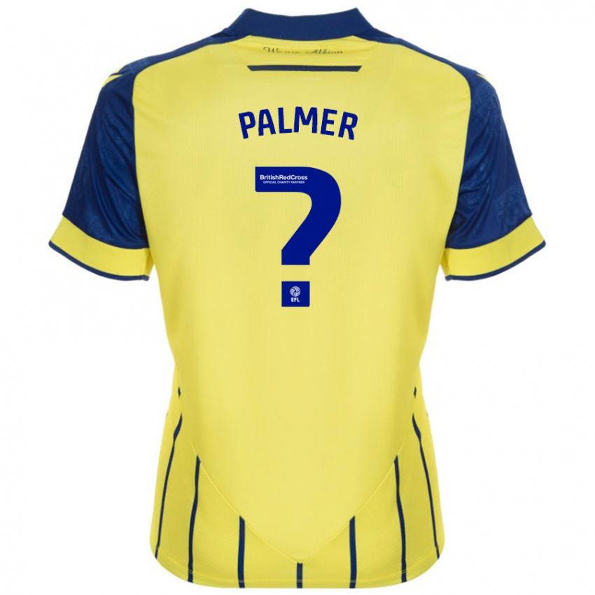 Niño Camiseta Rio Palmer #0 Amarillo Azul 2ª Equipación 2024/25 La Camisa México