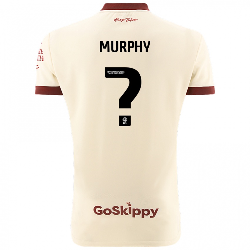 Niño Camiseta Adam Murphy #0 Crema Blanco 2ª Equipación 2024/25 La Camisa México