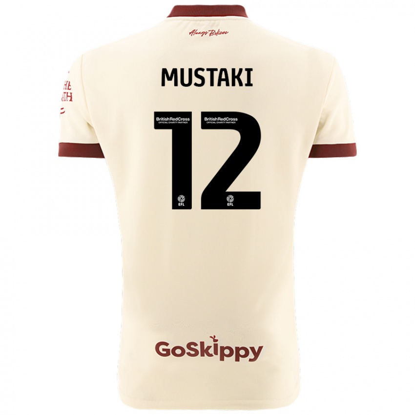 Niño Camiseta Chloe Mustaki #12 Crema Blanco 2ª Equipación 2024/25 La Camisa México