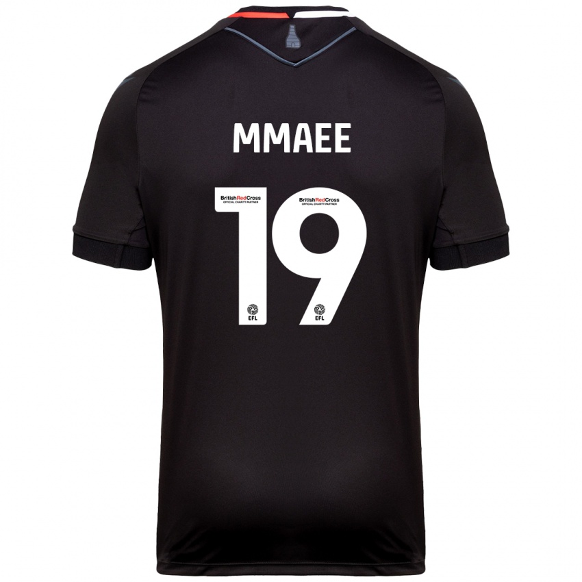 Niño Camiseta Ryan Mmaee #19 Negro 2ª Equipación 2024/25 La Camisa México