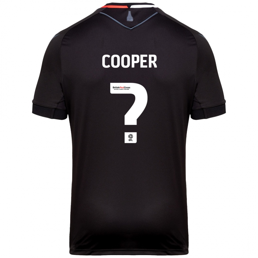 Niño Camiseta Noah Cooper #0 Negro 2ª Equipación 2024/25 La Camisa México