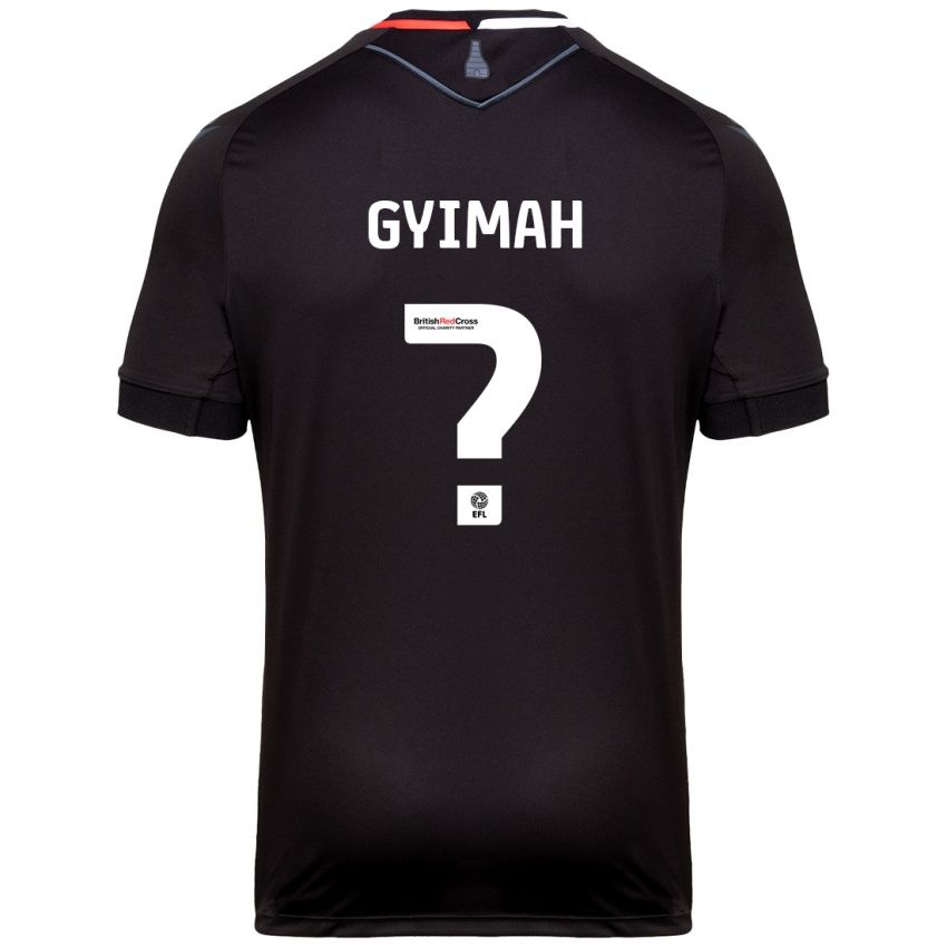 Niño Camiseta Francis Gyimah #0 Negro 2ª Equipación 2024/25 La Camisa México