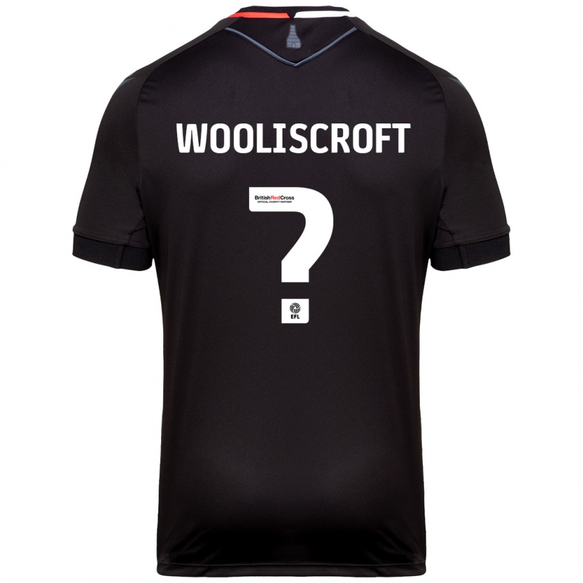 Niño Camiseta Morgan Wooliscroft #0 Negro 2ª Equipación 2024/25 La Camisa México