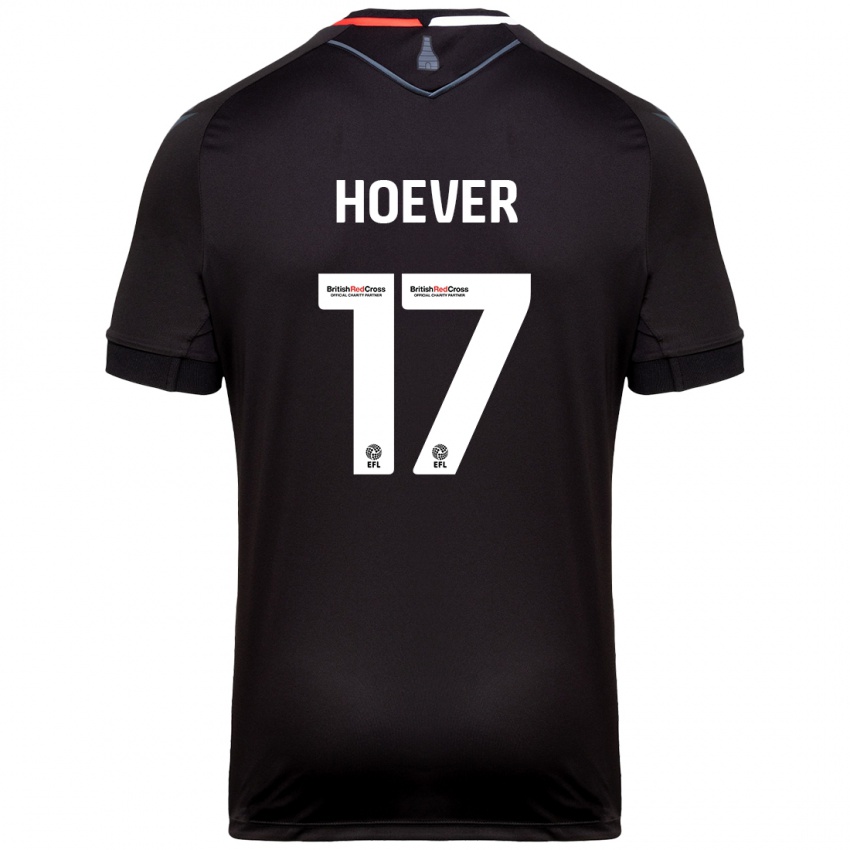 Niño Camiseta Ki-Jana Hoever #17 Negro 2ª Equipación 2024/25 La Camisa México