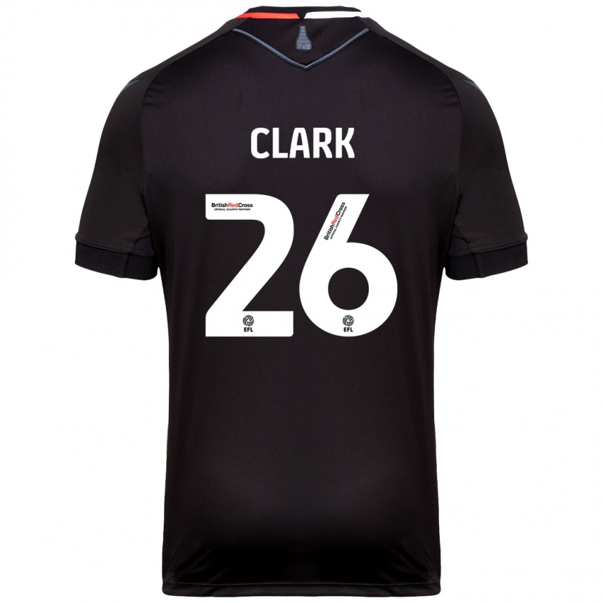 Niño Camiseta Ciaran Clark #26 Negro 2ª Equipación 2024/25 La Camisa México