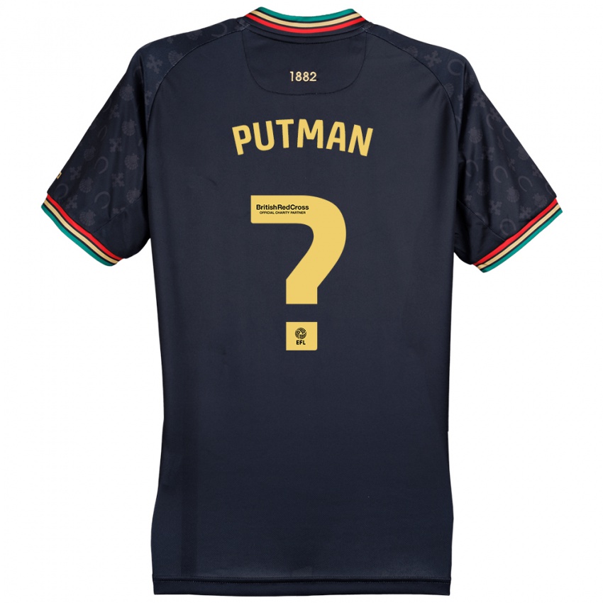 Niño Camiseta Jaiden Putman #0 Azul Marino Oscuro 2ª Equipación 2024/25 La Camisa México