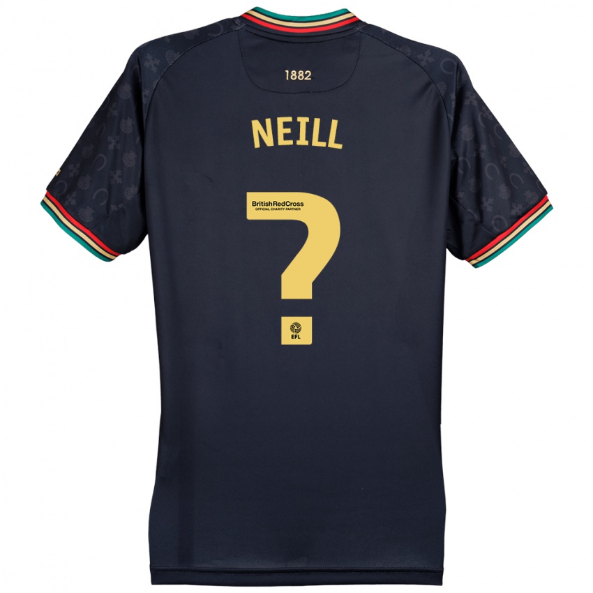 Niño Camiseta Fraser Neill #0 Azul Marino Oscuro 2ª Equipación 2024/25 La Camisa México