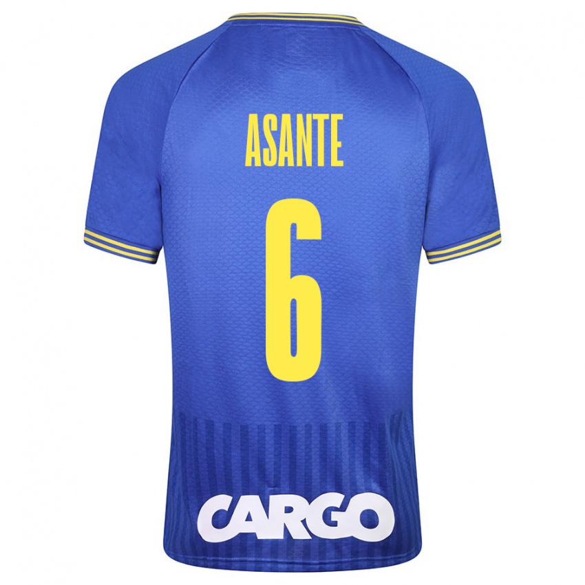 Niño Camiseta Tyrese Asante #6 Blanco 2ª Equipación 2024/25 La Camisa México