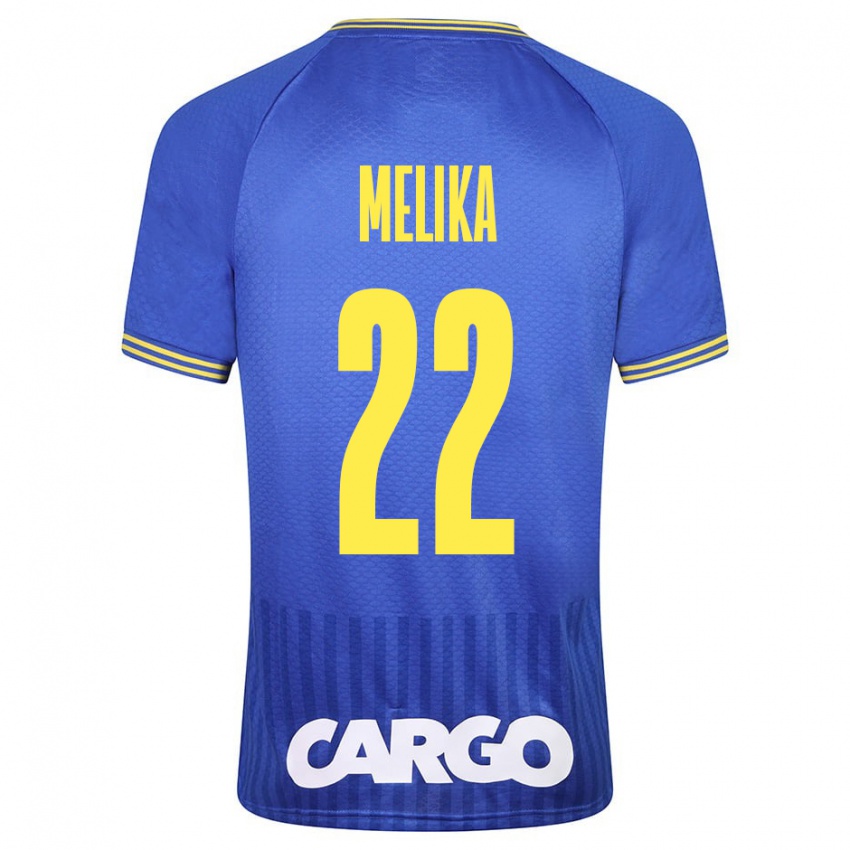 Niño Camiseta Ofek Melika #22 Blanco 2ª Equipación 2024/25 La Camisa México