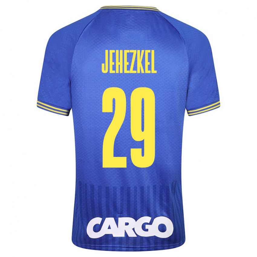 Niño Camiseta Sagiv Jehezkel #29 Blanco 2ª Equipación 2024/25 La Camisa México